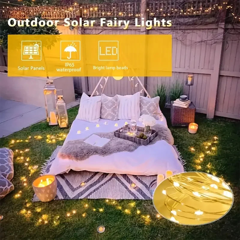 FairyGlow Solar Lights