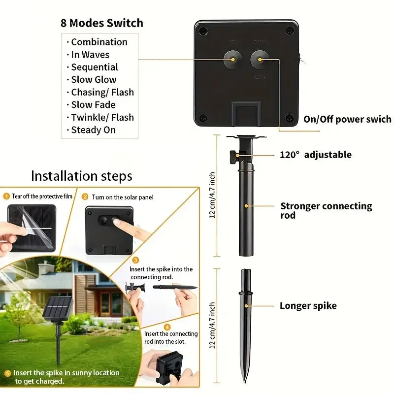 FairyGlow Solar Lights