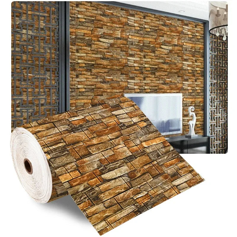 Rustic Brick Wallpaper