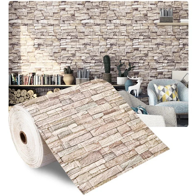 Rustic Brick Wallpaper